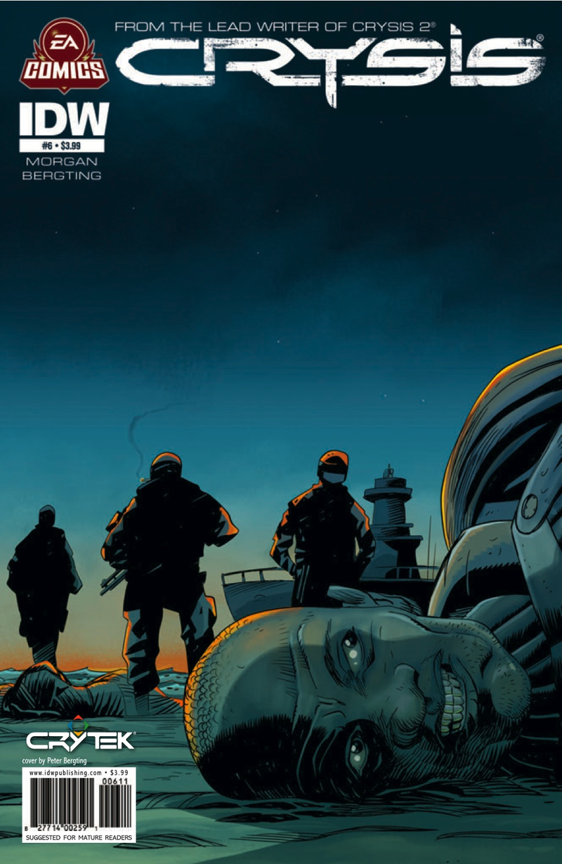 Illustration for article titled Read a seven-page preview of the finale of the Crysis comic book